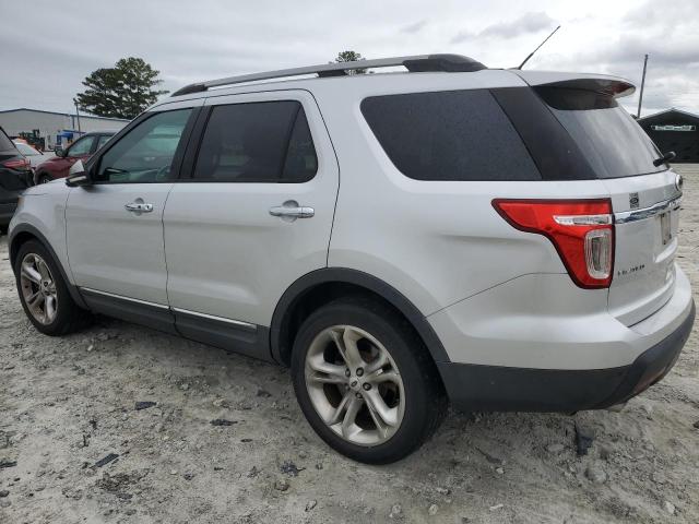 1FM5K7F82DGC62584 - 2013 FORD EXPLORER LIMITED SILVER photo 2