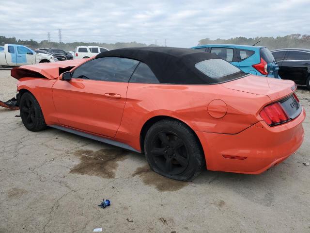 1FATP8EM7G5329316 - 2016 FORD MUSTANG ORANGE photo 2