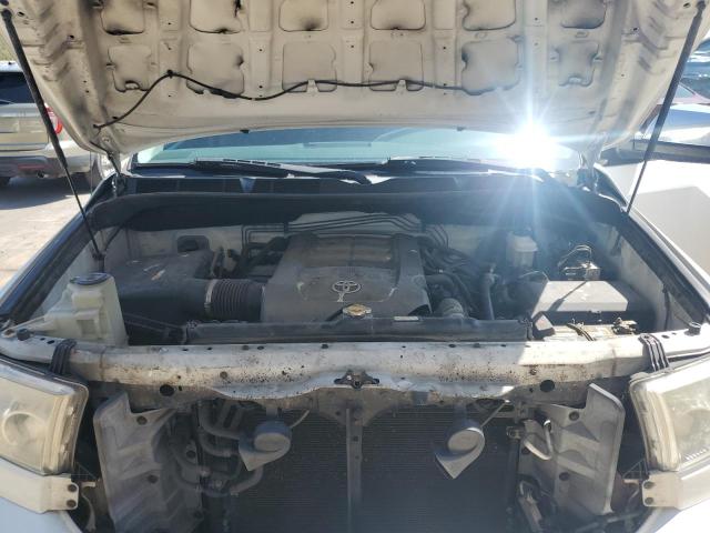 5TFRY5F1XAX087766 - 2010 TOYOTA TUNDRA DOUBLE CAB SR5 WHITE photo 11