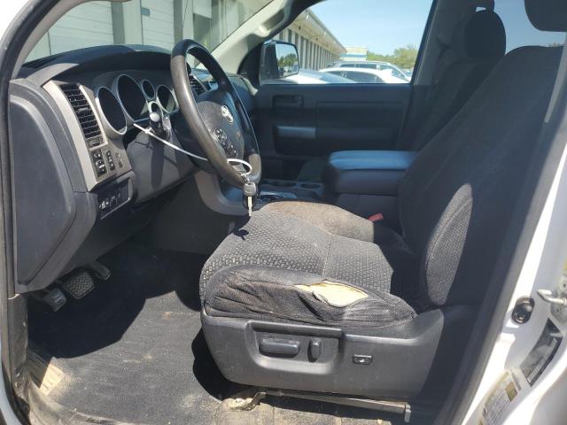 5TFRY5F1XAX087766 - 2010 TOYOTA TUNDRA DOUBLE CAB SR5 WHITE photo 7