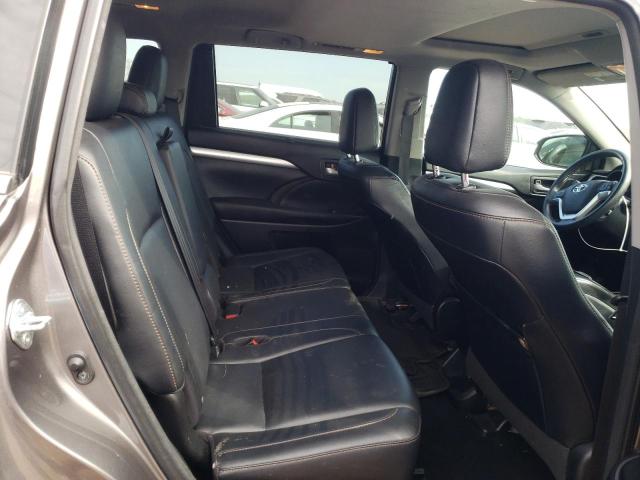 5TDJKRFH6GS311990 - 2016 TOYOTA HIGHLANDER XLE ნაცრისფერი ფოტო 10