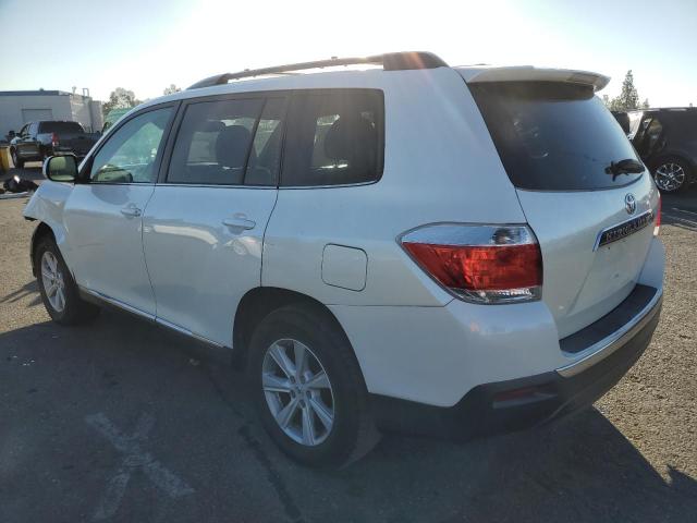 5TDZK3EH7BS048743 - 2011 TOYOTA HIGHLANDER BASE Blanco foto 2