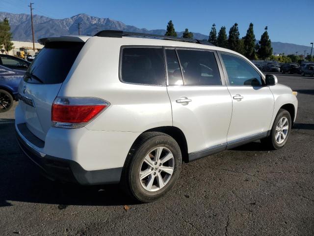 5TDZK3EH7BS048743 - 2011 TOYOTA HIGHLANDER BASE Blanco foto 3