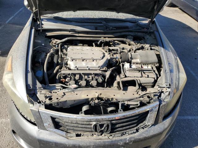 1HGCP36848A020833 - 2008 HONDA ACCORD EXL GRAY photo 11