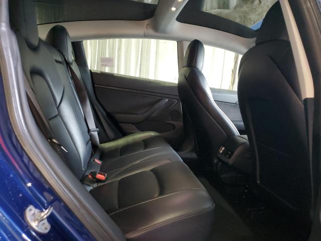5YJ3E1EA6NF303797 - 2022 TESLA MODEL 3 Կապույտ լուսանկար 10