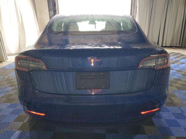 5YJ3E1EA6NF303797 - 2022 TESLA MODEL 3 Կապույտ լուսանկար 6