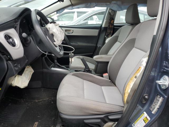 5YFBURHE4HP711722 - 2017 TOYOTA COROLLA LE L CHARCOAL photo 7