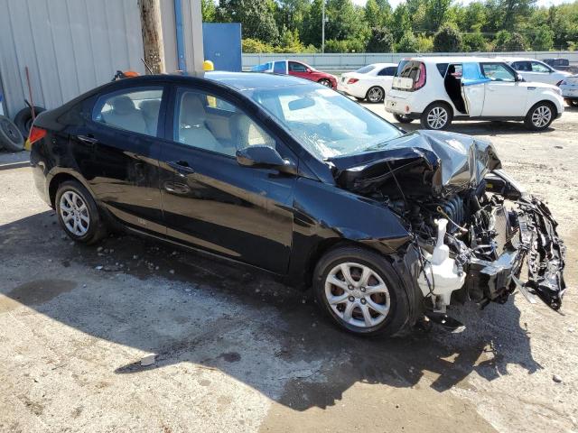 KMHCT4AE7CU164425 - 2012 HYUNDAI ACCENT GLS BLACK photo 4