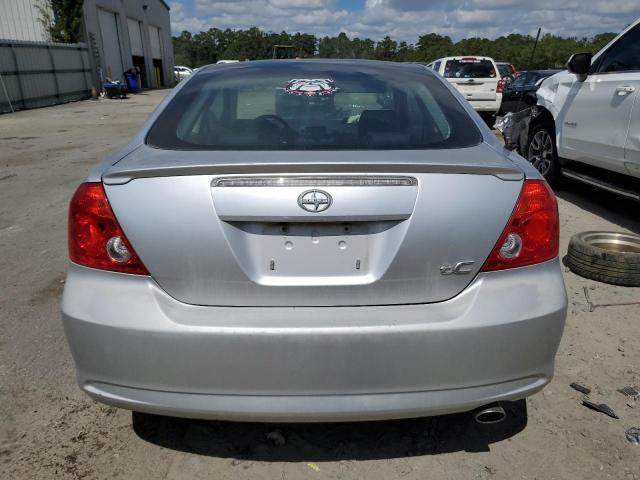 JTKDE177060136853 - 2006 TOYOTA SCION TC SILVER photo 6
