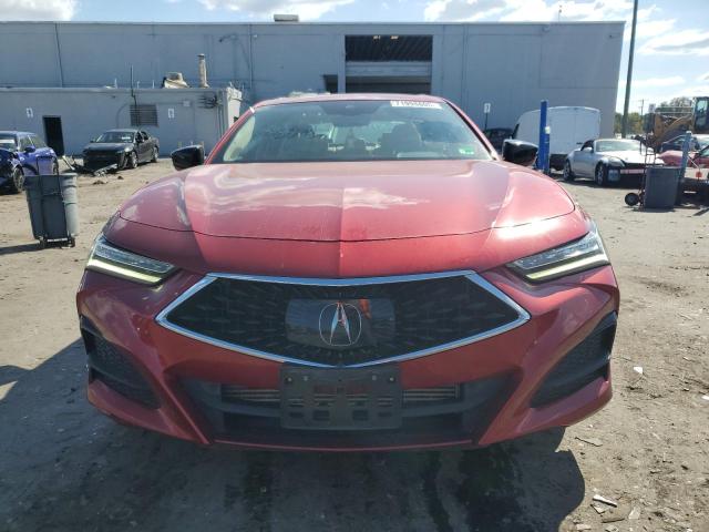 19UUB6F4XMA010240 - 2021 ACURA TLX TECHNOLOGY RED photo 5