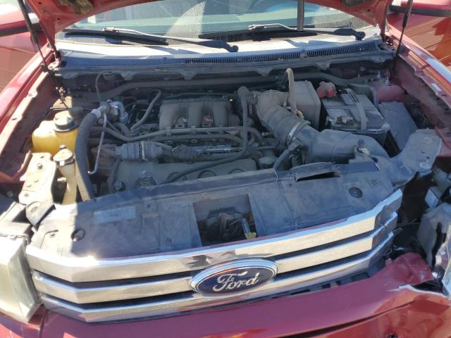 2FMDK52C19BA08423 - 2009 FORD FLEX SEL RED photo 11