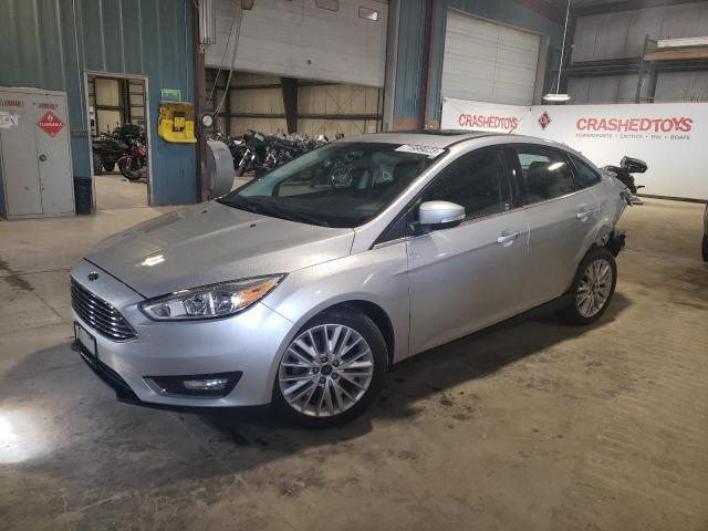 1FADP3J23JL232550 - 2018 FORD FOCUS TITANIUM SILVER photo 1