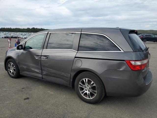 5FNRL5H68CB023388 - 2012 HONDA ODYSSEY EXL GRAY photo 2