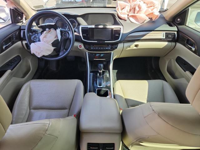 1HGCR2F8XGA005241 - 2016 HONDA ACCORD EXL WHITE photo 8