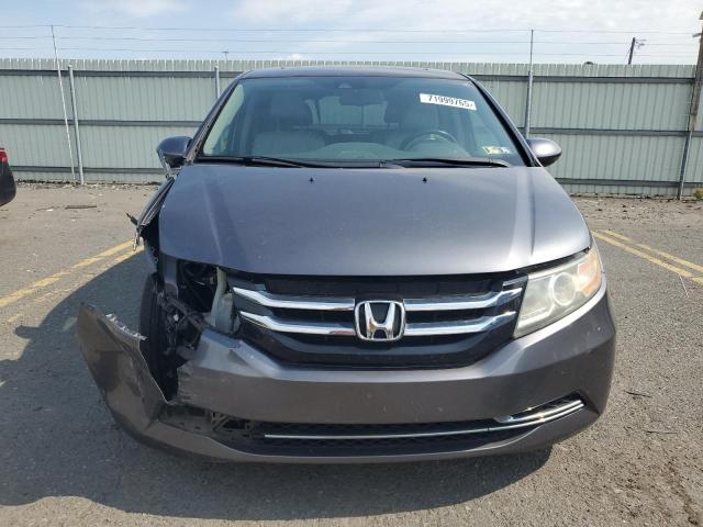 5FNRL5H6XGB086515 - 2016 HONDA ODYSSEY EXL GRAY photo 5