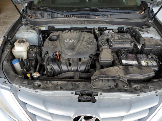 5NPEB4AC0DH632506 - 2013 HYUNDAI SONATA GLS BLUE photo 11