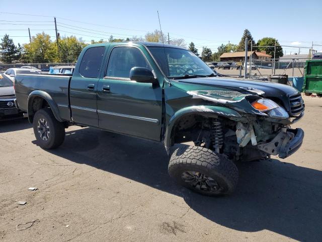 5TBBT48161S211246 - 2001 TOYOTA TUNDRA ACCESS CAB LIMITED GREEN photo 4