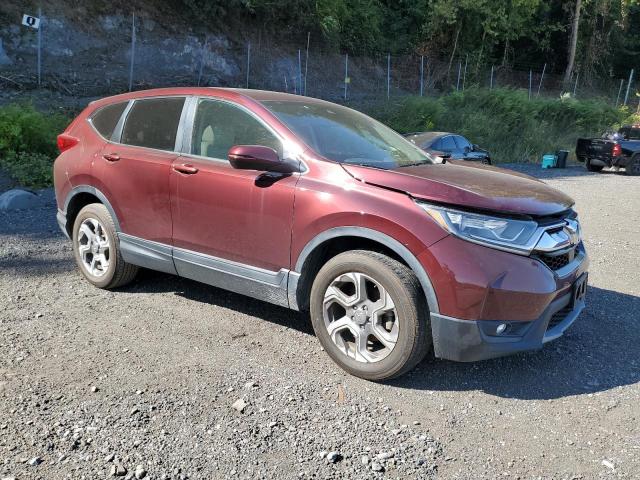 2HKRW2H80KH664851 - 2019 HONDA CR-V EXL BURGUNDY photo 4