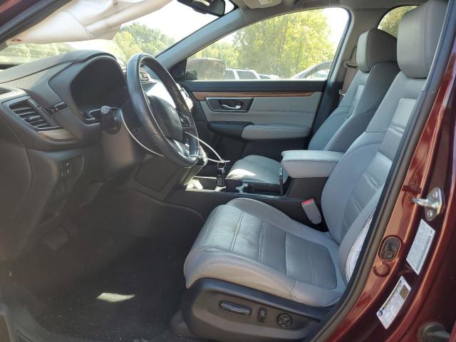 2HKRW2H80KH664851 - 2019 HONDA CR-V EXL BURGUNDY photo 7