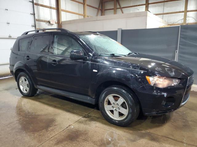 JA4AT2AW9AZ008597 - 2010 MITSUBISHI OUTLANDER ES BLACK photo 4