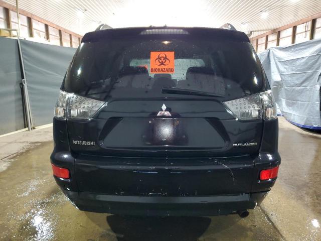 JA4AT2AW9AZ008597 - 2010 MITSUBISHI OUTLANDER ES BLACK photo 6