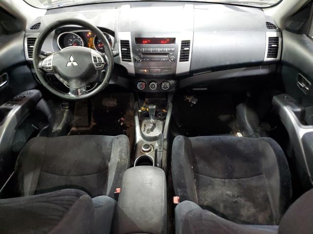 JA4AT2AW9AZ008597 - 2010 MITSUBISHI OUTLANDER ES BLACK photo 8