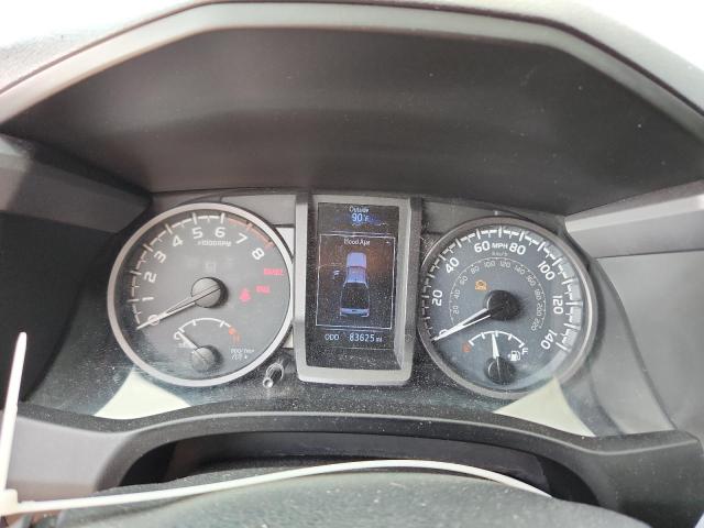 5TFCZ5AN8HX111022 - 2017 TOYOTA TACOMA DOUBLE CAB ნაცრისფერი ფოტო 9