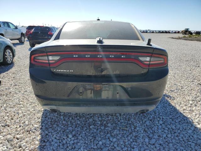 2C3CDXAT0KH592408 - 2019 DODGE CHARGER POLICE BLACK photo 6