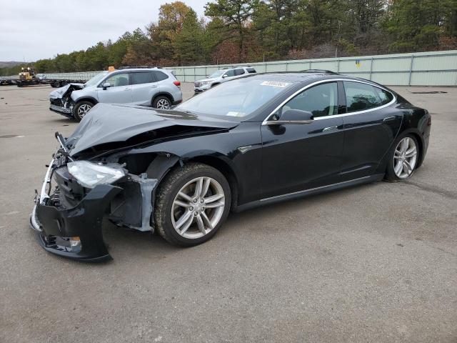 5YJSA1CG4DFP09753 - 2013 TESLA MODEL S Սև լուսանկար 1