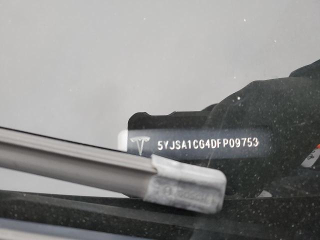 5YJSA1CG4DFP09753 - 2013 TESLA MODEL S Սև լուսանկար 12