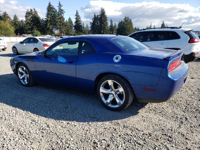 2C3CDYBT4CH239093 - 2012 DODGE CHALLENGER R/T BLUE photo 2