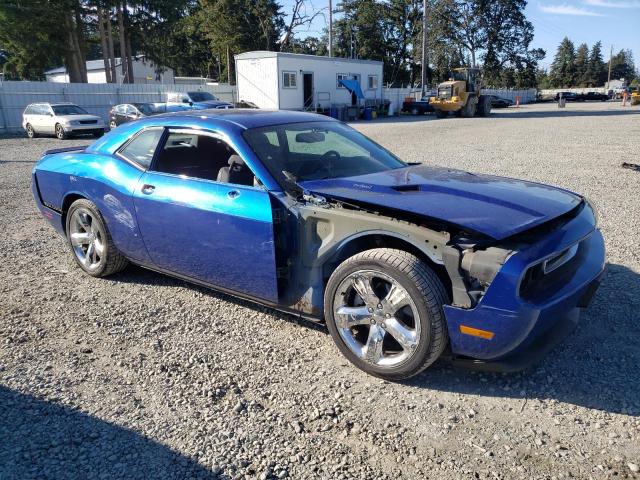 2C3CDYBT4CH239093 - 2012 DODGE CHALLENGER R/T BLUE photo 4