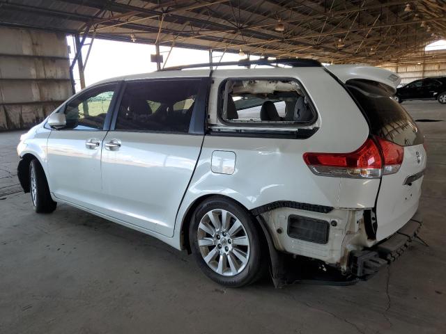 5TDYK3DCXBS110735 - 2011 TOYOTA SIENNA XLE 白色 照片 2