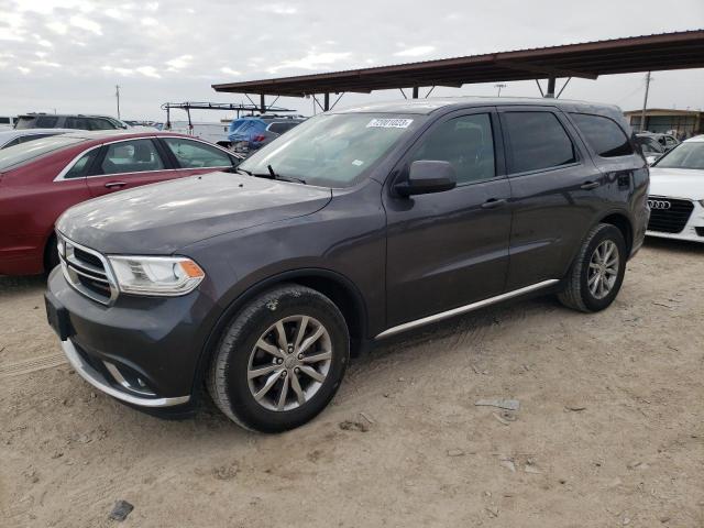 1C4RDHAGXJC413114 - 2018 DODGE DURANGO SXT GRAY photo 1