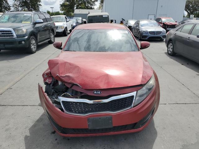 5XXGN4A76CG074318 - 2012 KIA OPTIMA EX Kasztanowy zdjęcie 5