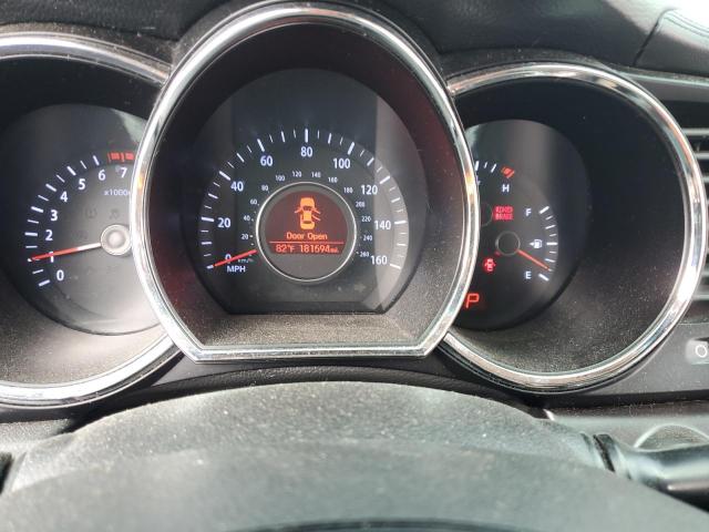 5XXGN4A76CG074318 - 2012 KIA OPTIMA EX Kasztanowy zdjęcie 9