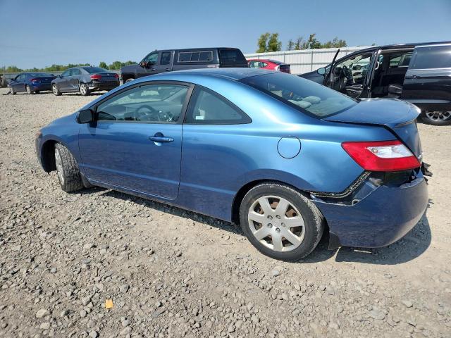 2HGFG12677H565530 - 2007 HONDA CIVIC LX 蓝色 照片 2