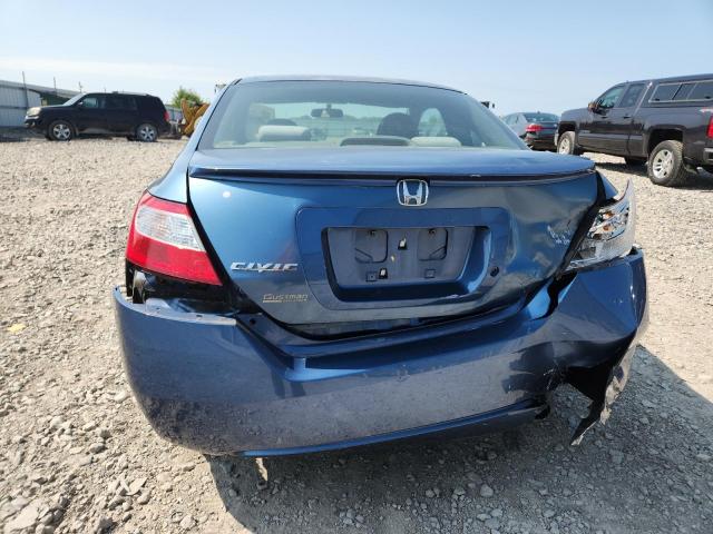 2HGFG12677H565530 - 2007 HONDA CIVIC LX 蓝色 照片 6