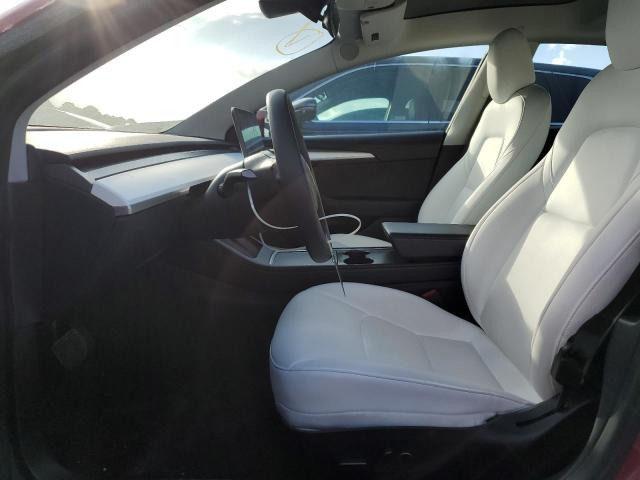 5YJ3E1EA4MF973184 - 2021 TESLA MODEL 3 红色 照片 7