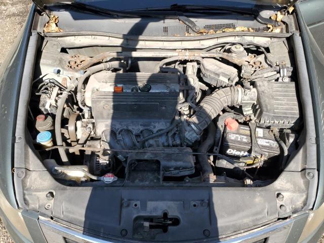 1HGCP26849A080333 - 2009 HONDA ACCORD EXL GREEN photo 11