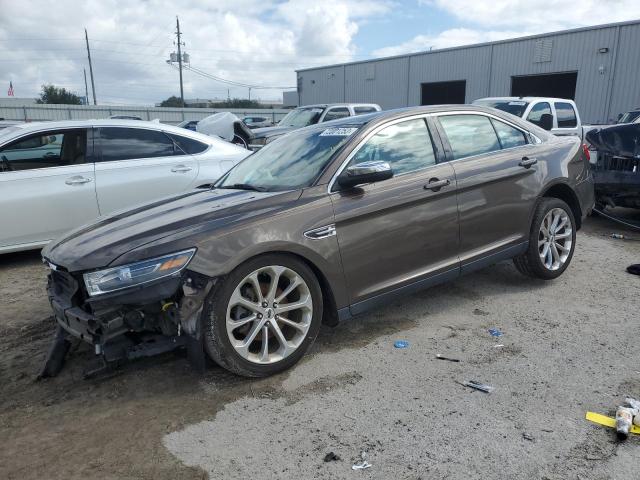 1FAHP2F81FG123707 - 2015 FORD TAURUS LIMITED TAN photo 1