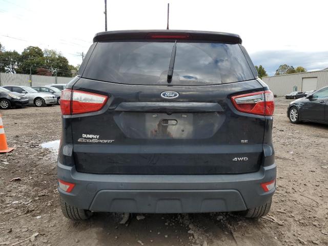MAJ6P1UL7JC239650 - 2018 FORD ECOSPORT SE BLACK photo 6