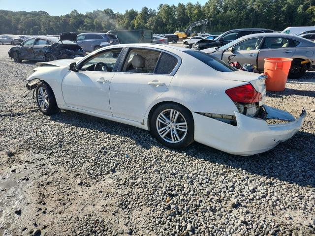 JN1CV6APXDM718587 - 2013 INFINITI G37 BASE WHITE photo 2