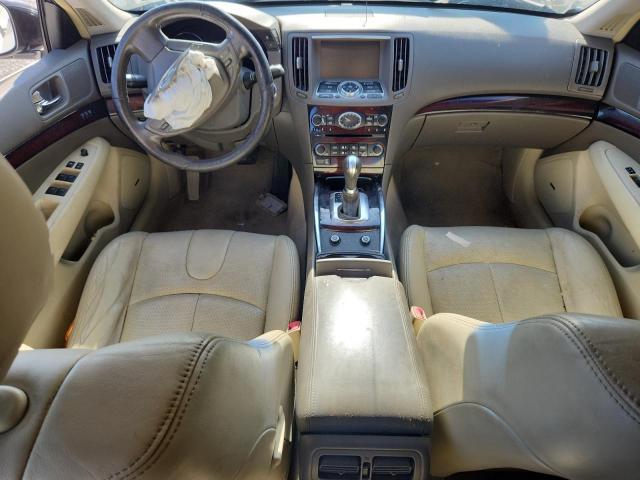 JN1CV6APXDM718587 - 2013 INFINITI G37 BASE WHITE photo 8