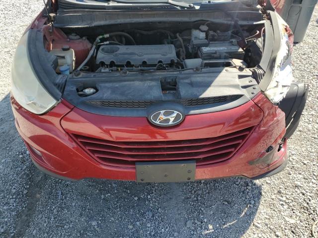 KM8JU3AC4DU721810 - 2013 HYUNDAI TUCSON GLS RED photo 12