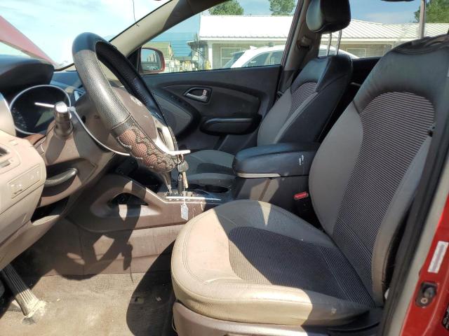 KM8JU3AC4DU721810 - 2013 HYUNDAI TUCSON GLS RED photo 7
