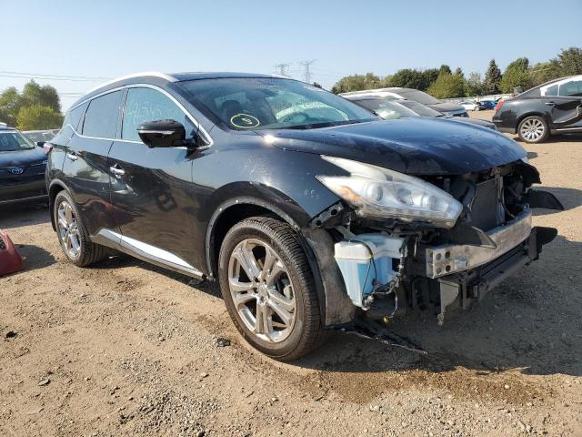 5N1AZ2MH1FN246553 - 2015 NISSAN MURANO S BLACK photo 4