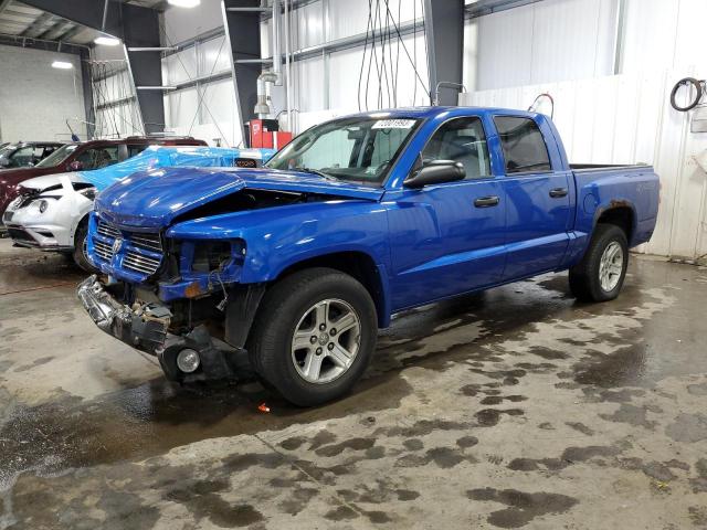 1D7HW68K38S517132 - 2008 DODGE DAKOTA SPORT BLUE photo 1