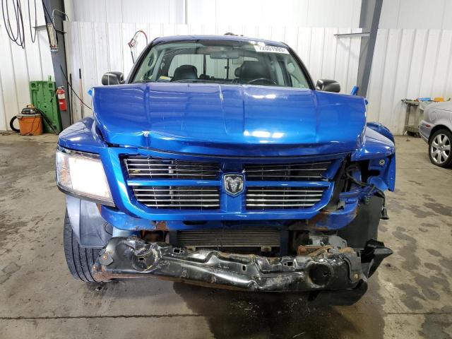 1D7HW68K38S517132 - 2008 DODGE DAKOTA SPORT BLUE photo 5