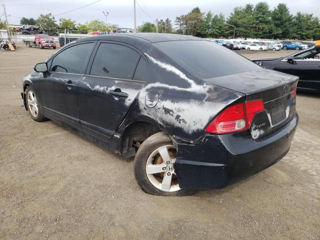 2HGFA16886H527204 - 2006 HONDA CIVIC EX BLACK photo 2